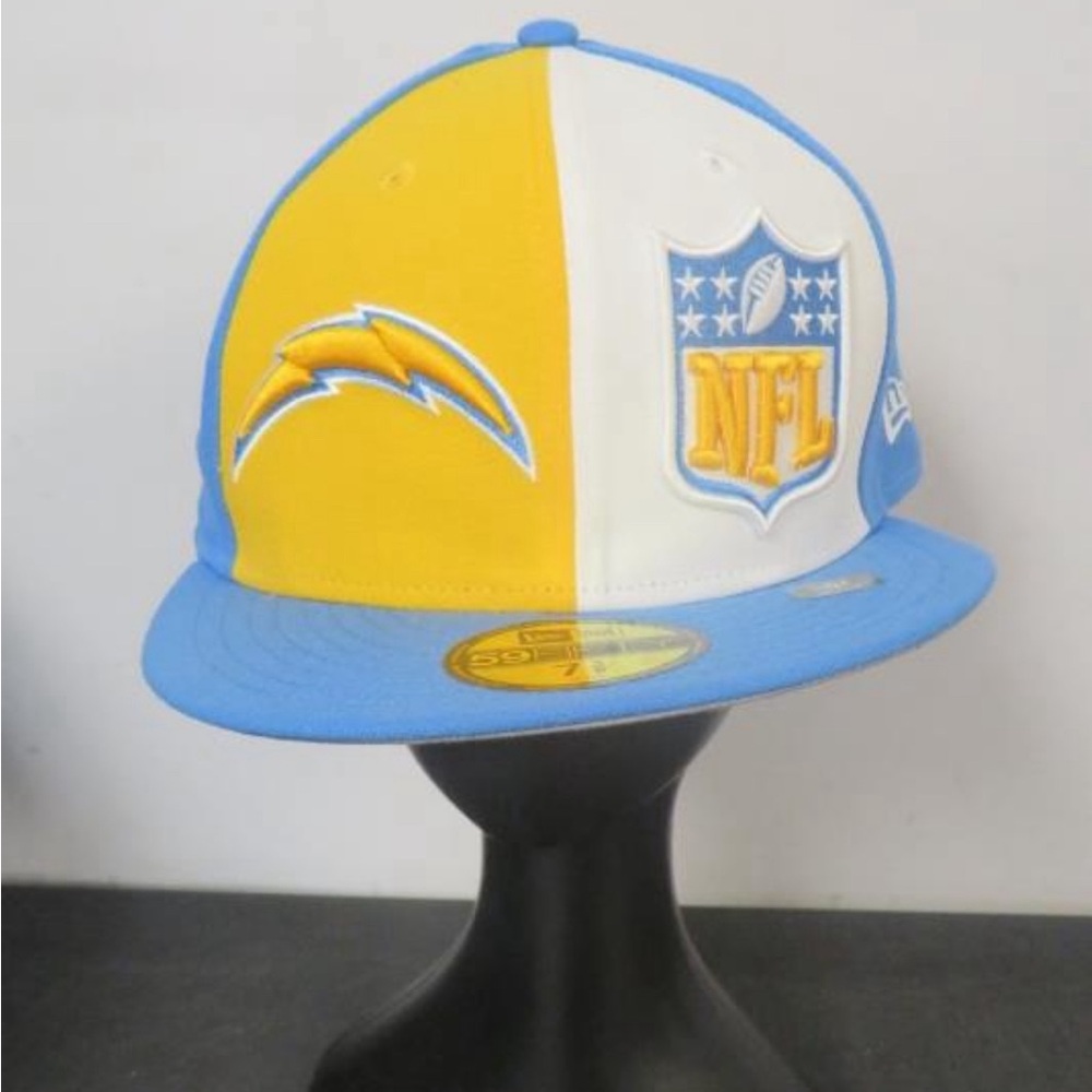 NFL Chargers Blue, Yellow and White Cap